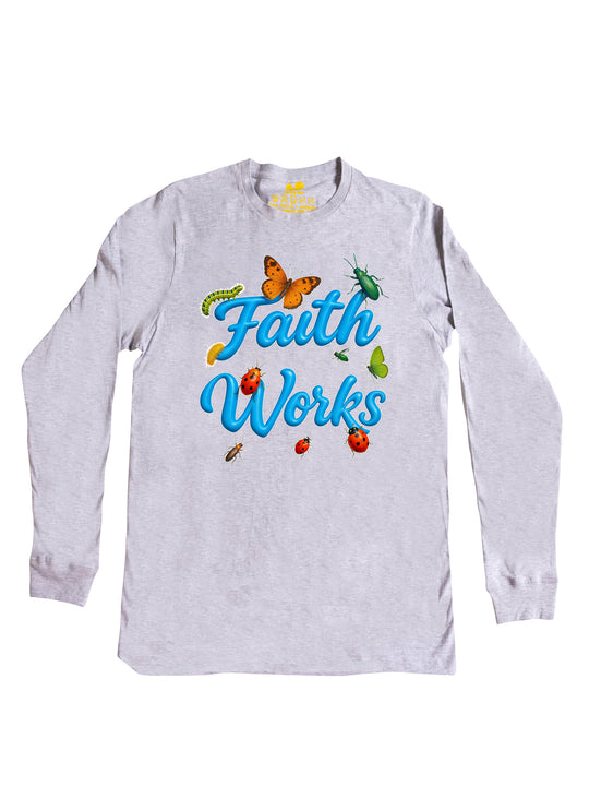 Faith Works Blue Long Sleeve