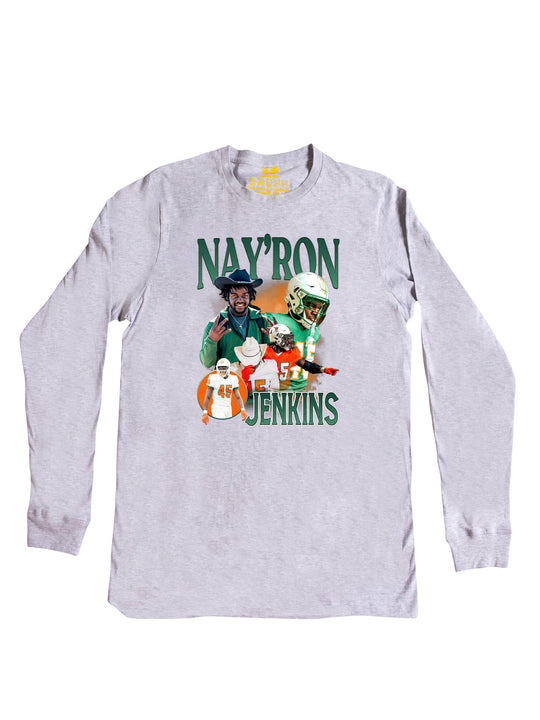 Nayron Jenkins Collage Long Sleeve