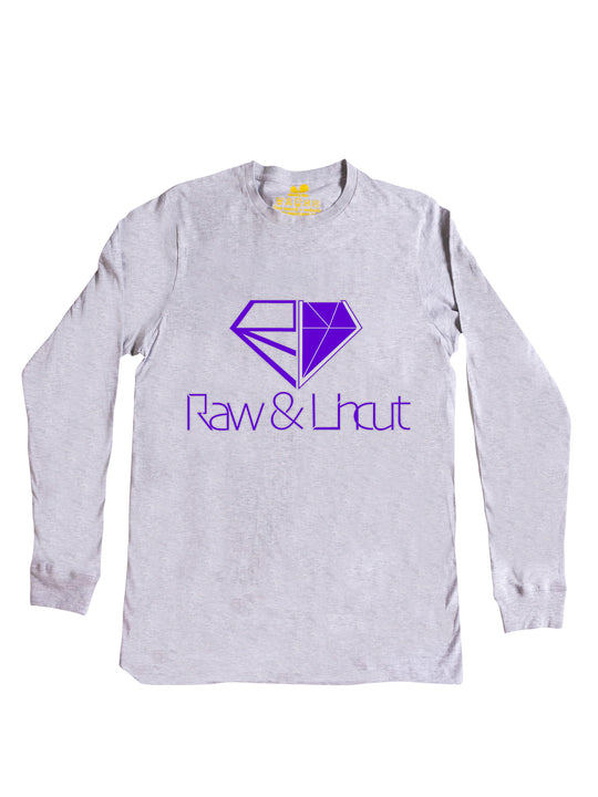 Raw and Uncut Purple Long Sleeve