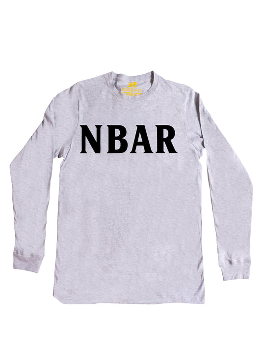 NBAR Texts Black Long Sleeve