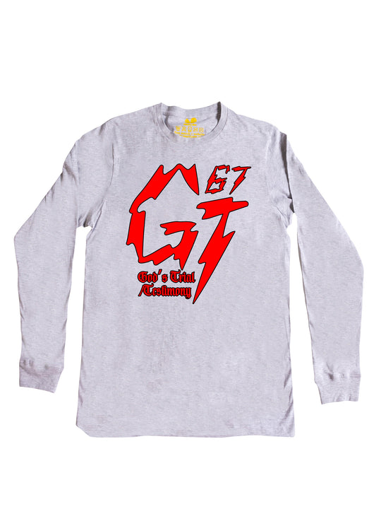 James Glover Tyson Logo Red Long Sleeve