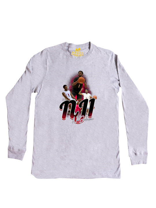 Nas Johnson Initials Long Sleeve