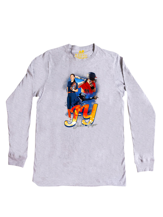 Jackie Yeager Initials Long Sleeve
