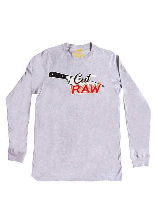 Cut Raw  Long Sleeve