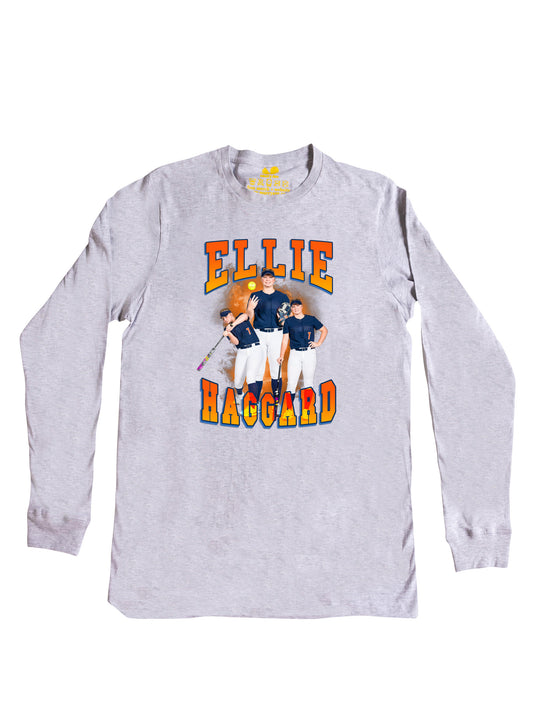 Ellie Haggard Collage Long Sleeve