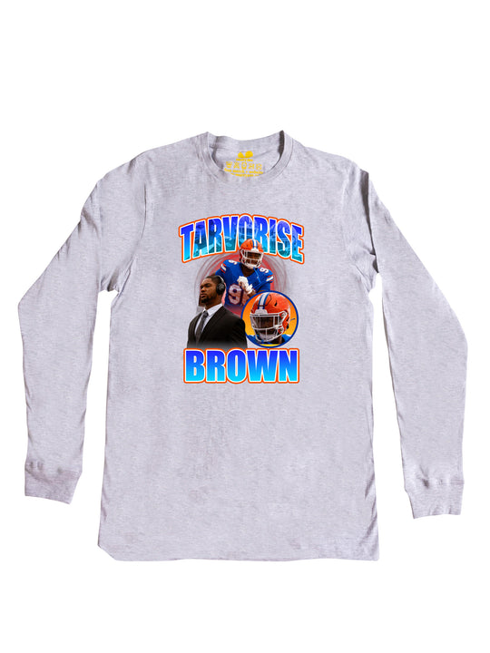 Tarvorise Brown Collage Long Sleeve