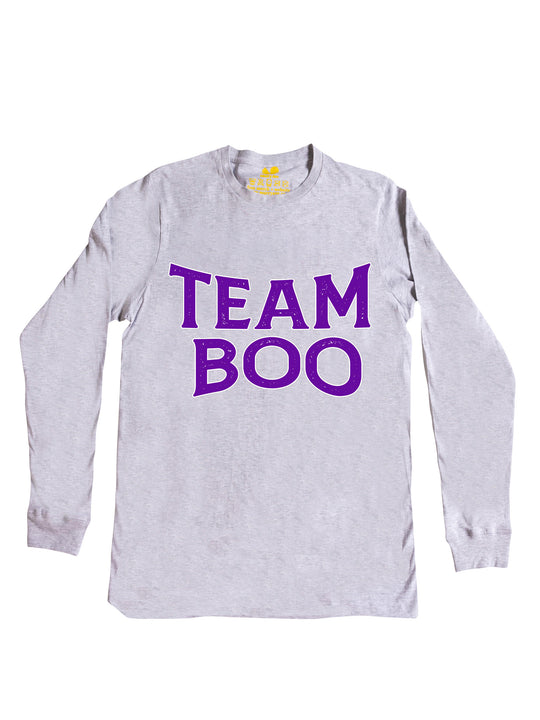 Team Boo Text Logo Long Sleeve