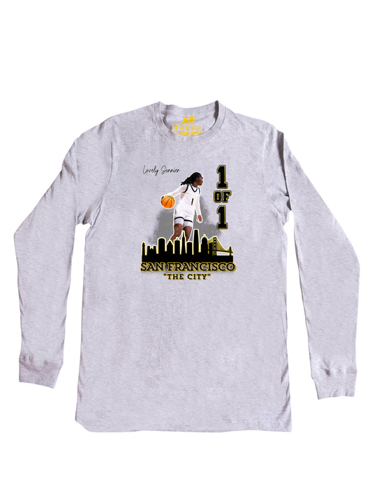 Lovely  Sonnier Collage Long Sleeve