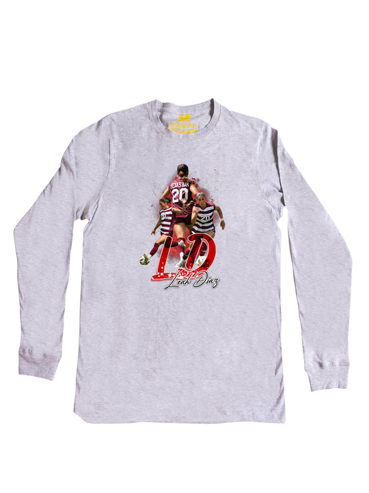 Leah Diaz Initials Long Sleeve
