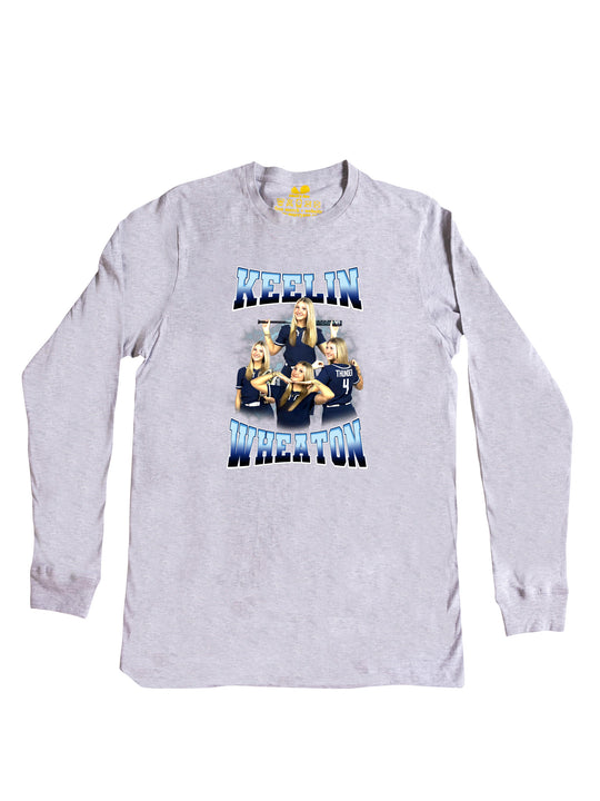 Keelin Wheaton Collage Long Sleeve