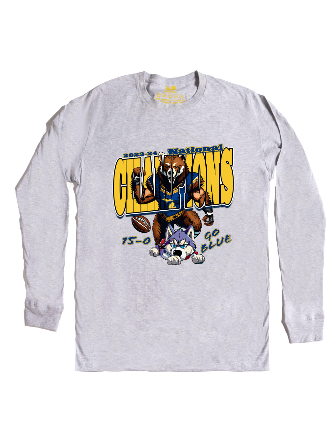 Michigan National Champs  Long Sleeve