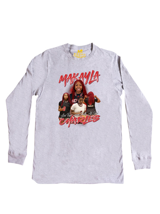 Makayla Charles Collage Long Sleeve