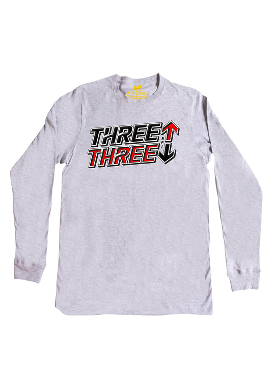 Three Three Logo Long Sleeve