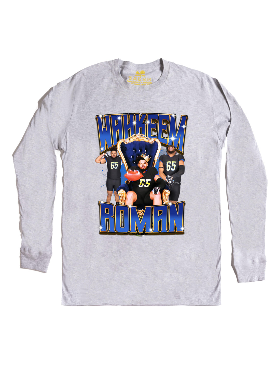 Wahkeem Roman Collage Long Sleeve