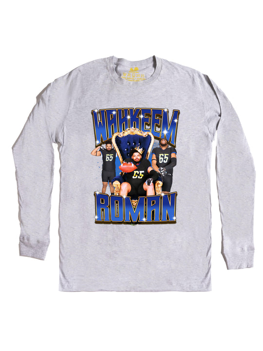 Wahkeem Roman Collage Long Sleeve