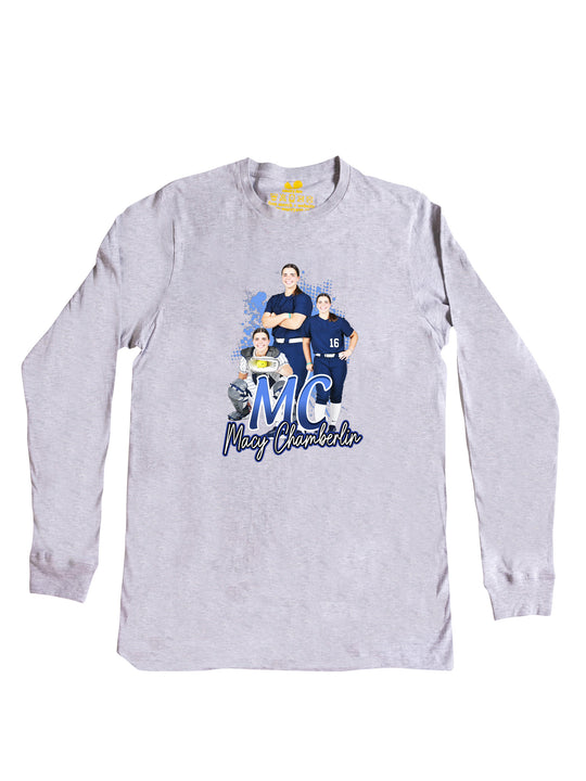 Macy Chamberlin Initials Long Sleeve