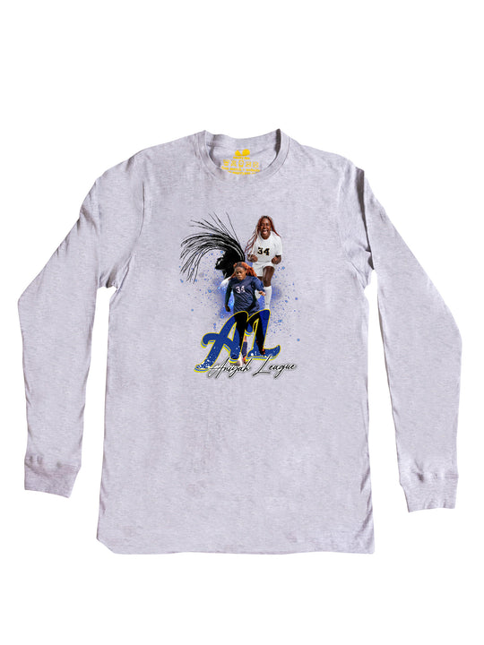 Aniyah League Initials Long Sleeve