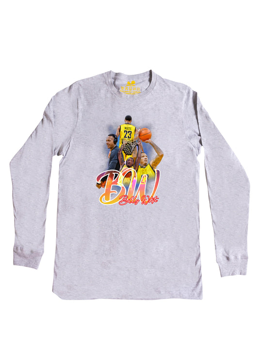 Billy White Long Sleeve