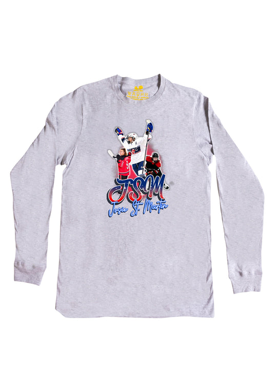 Josie St Martin Collage Long Sleeve
