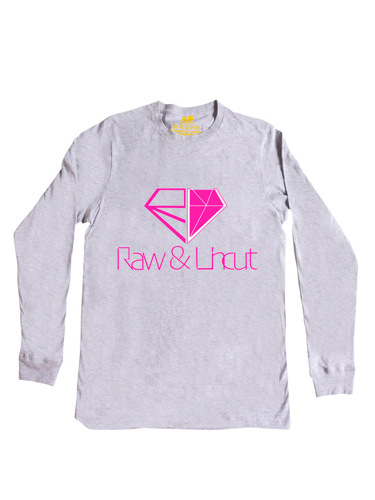 Raw and Uncut Pink Long Sleeve