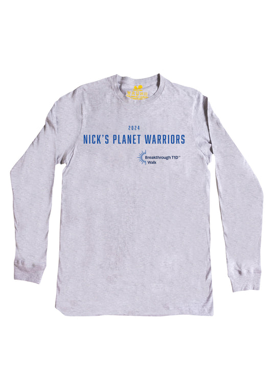 Nicks Planet Warriors Long Sleeve