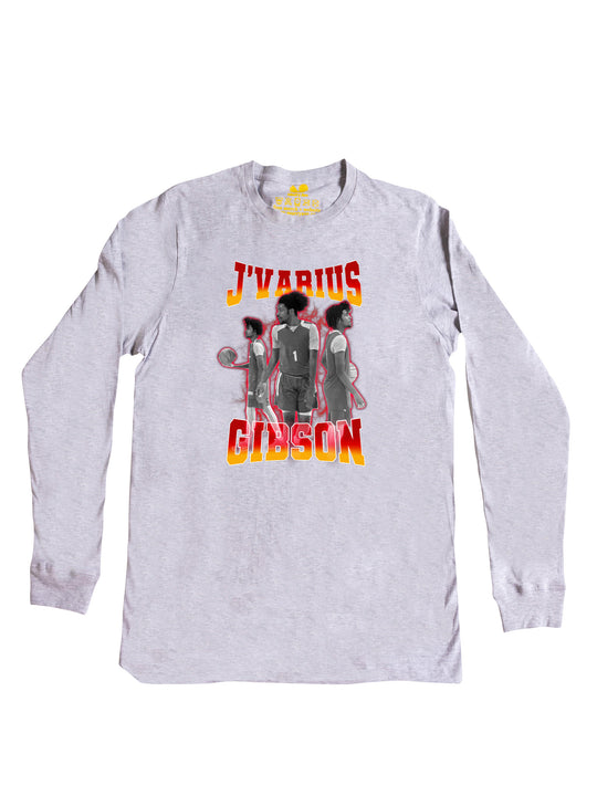 J'Varius Gibson Collage Long Sleeve