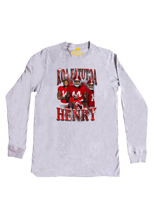 Koa Fatutoa Henry Collage Long Sleeve