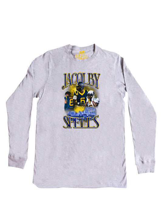 Jacolby Spells Collage Long Sleeve