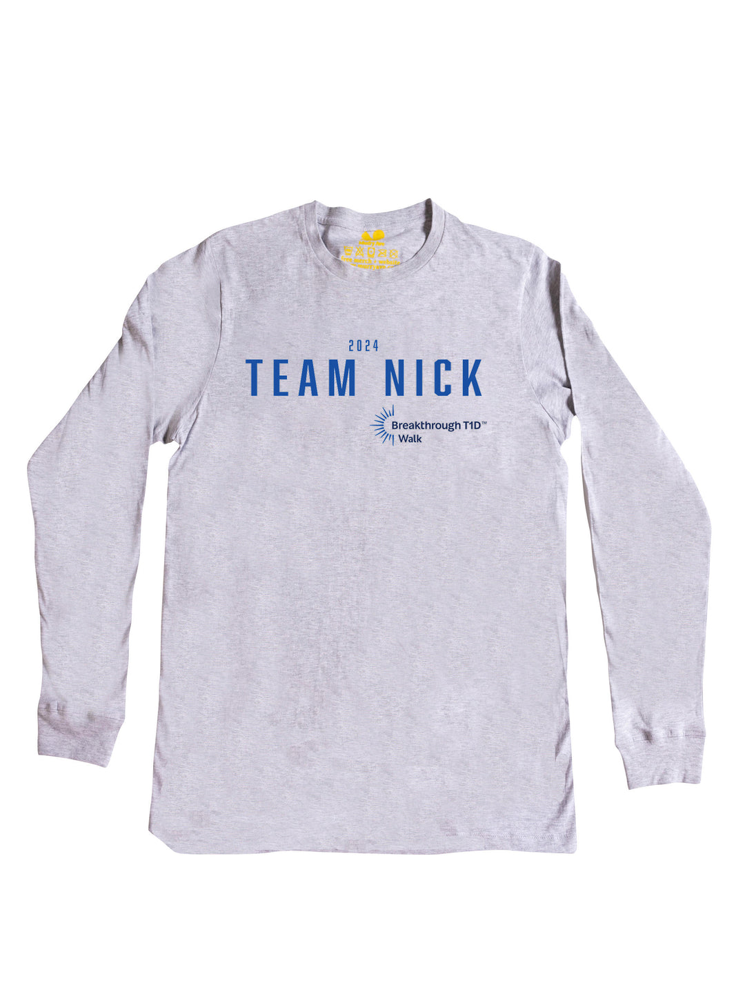 Team Nick Long Sleeve