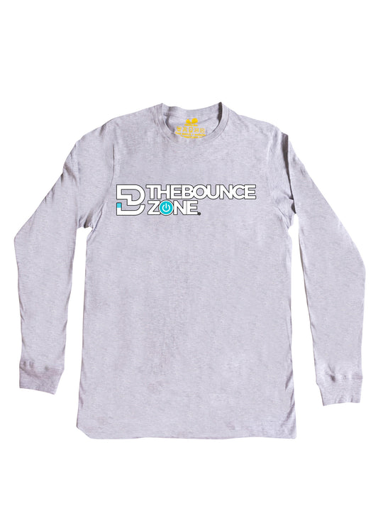 Bounce Zone White Logo Long Sleeve