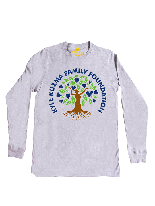 Kyle Kuzma Family Foundation Logo Long Sleeve
