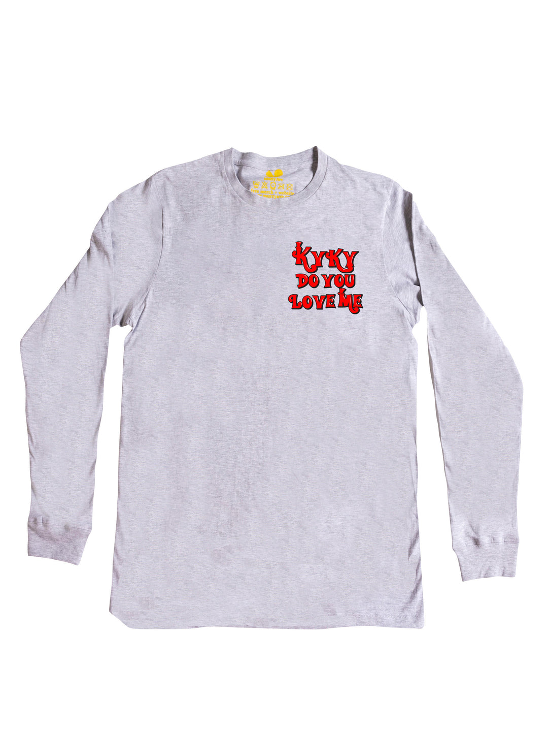 Kyky Do You Love Me Red Pocket Long Sleeve