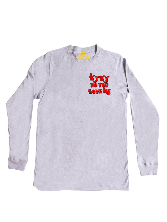 Kyky Do You Love Me Red Pocket Long Sleeve