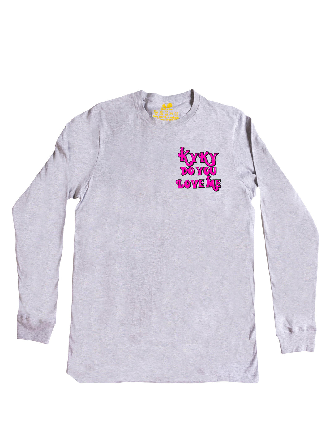 Kyky Do You Love Me Pink Pocket Long Sleeve