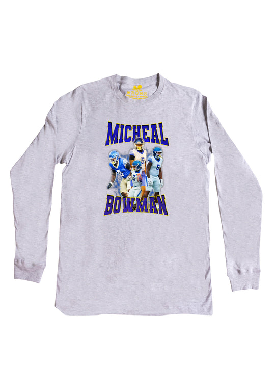 Micheal Bowman Collage Long Sleeve