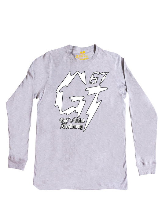 James Glover Tyson Logo White Long Sleeve