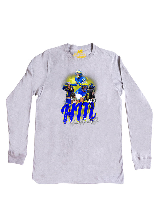 Hasson Manning Jr Initials Long Sleeve