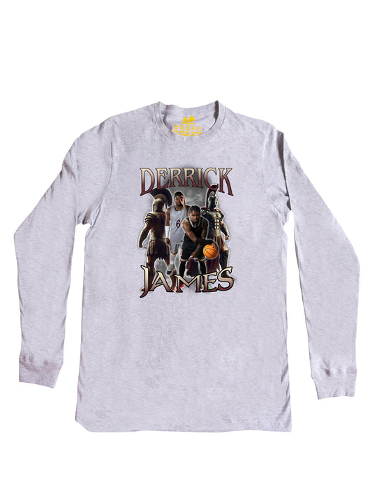 Derrick James Spartans Collage Long Sleeve