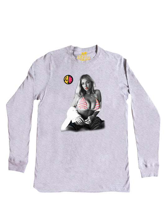 Puppy Melons Model Long Sleeve