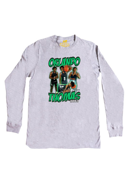 Orlando Thomas Collage Long Sleeve