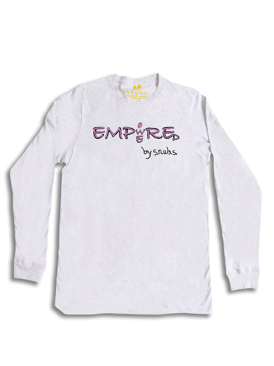 Empowered by snubs logo Long Sleeve