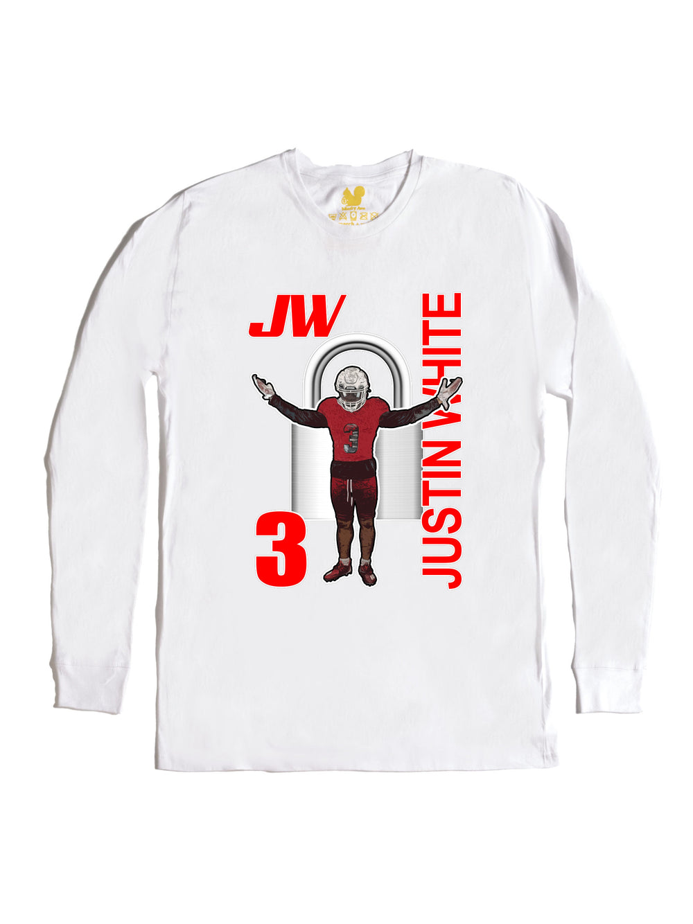 Justin White Long Sleeve