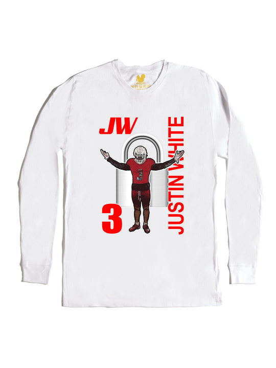 Justin White Long Sleeve