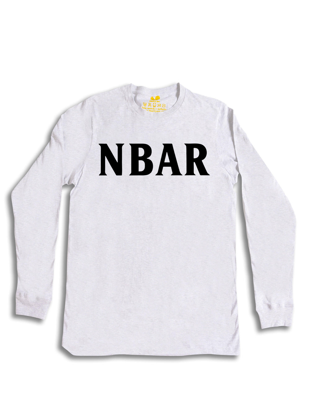 NBAR Texts Black Long Sleeve