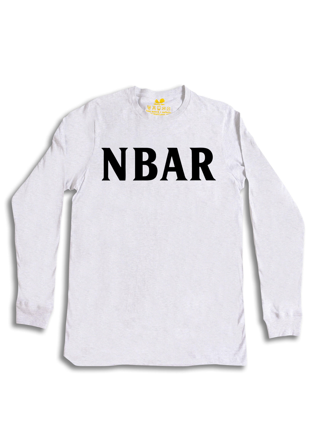 NBAR Texts Black Long Sleeve