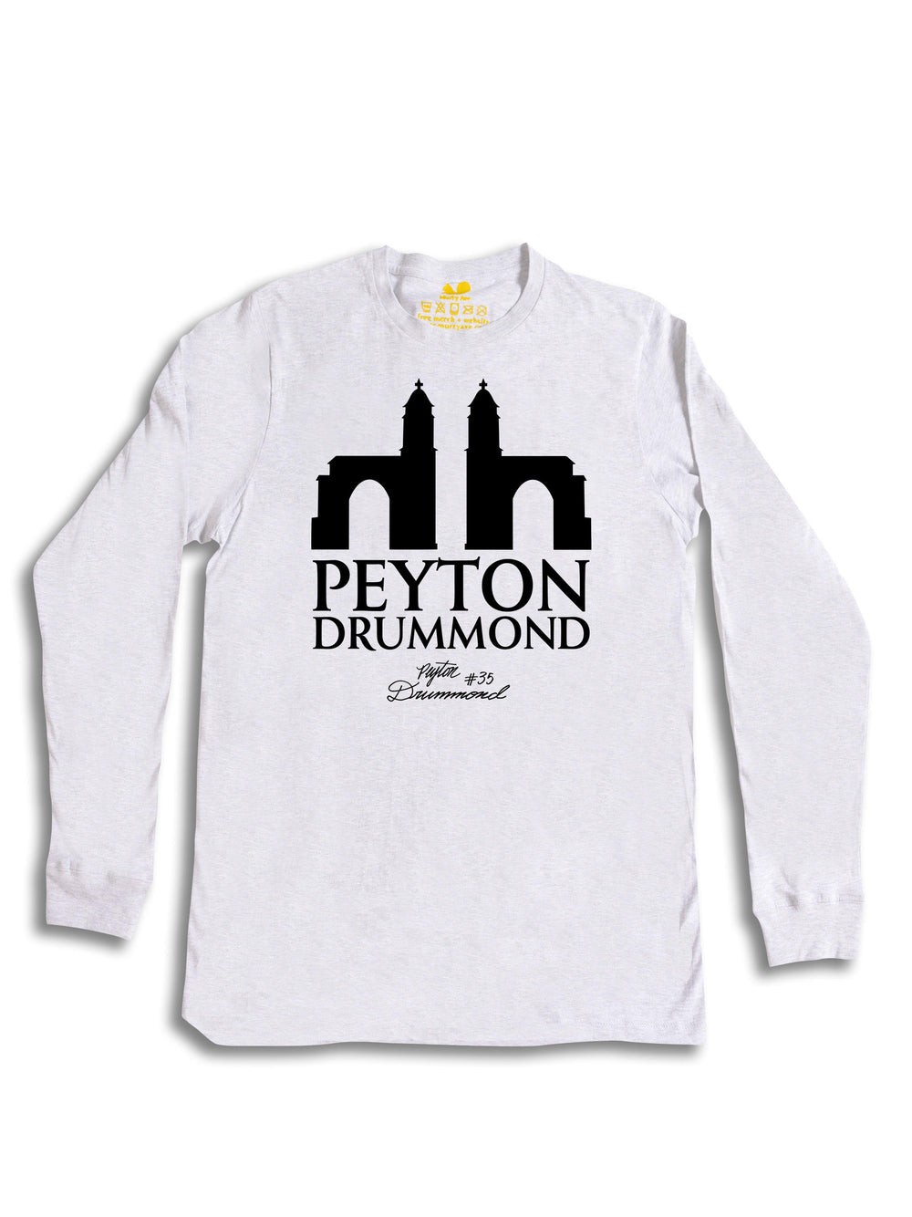 Peyton Drummond Logo Black Long Sleeve