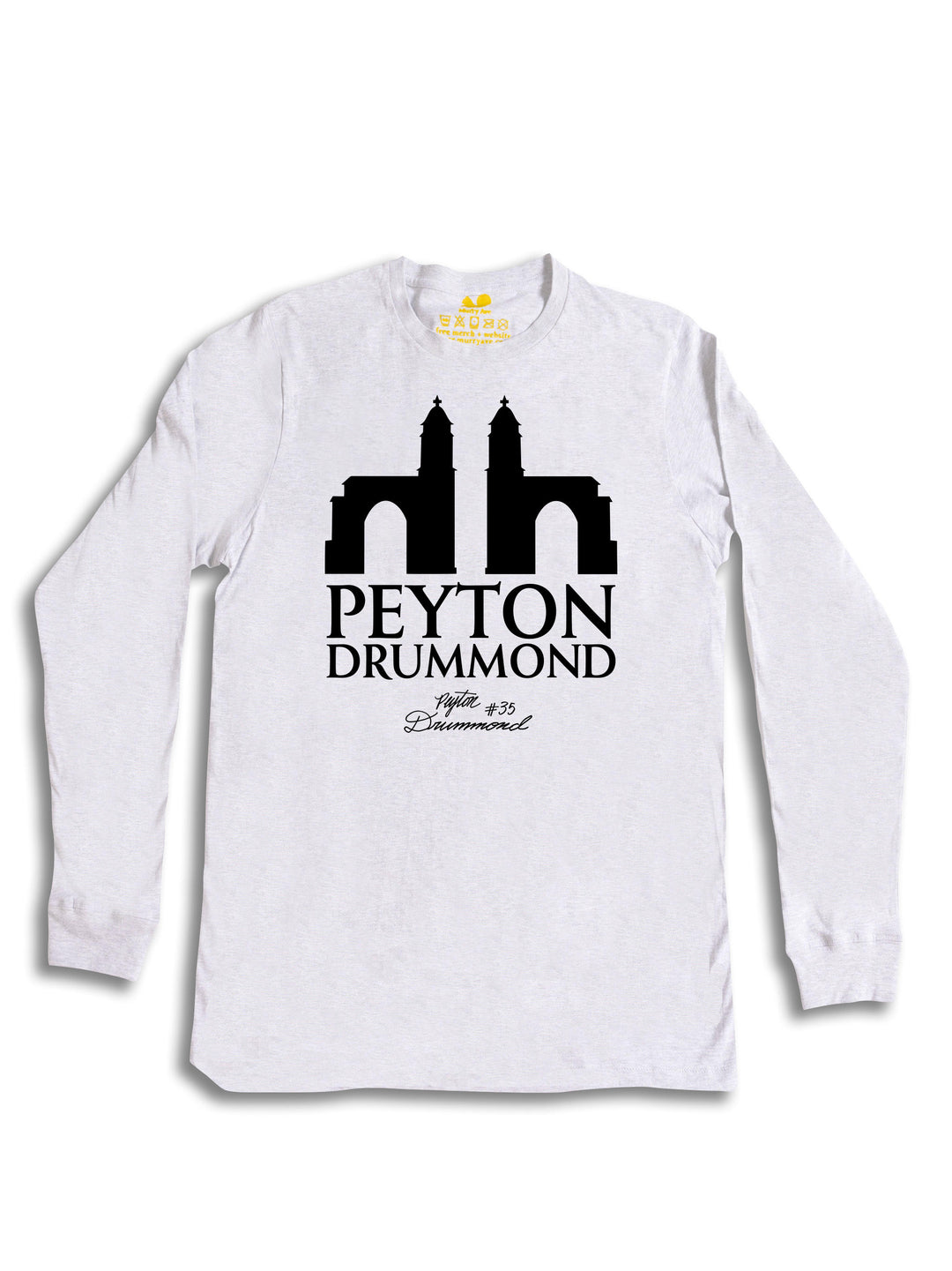 Peyton Drummond Logo Black Long Sleeve