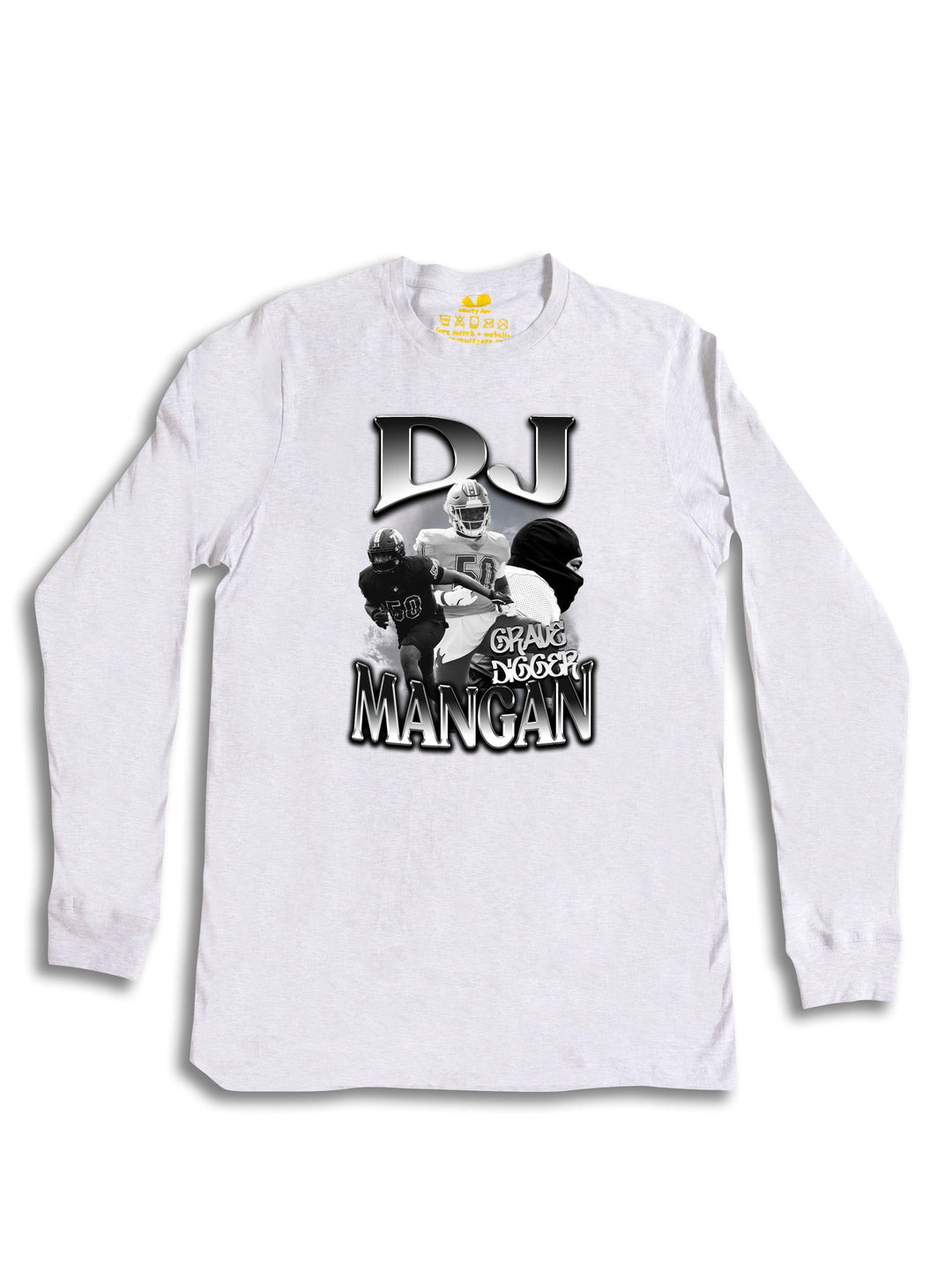 DJ Mangan Initials Long Sleeve