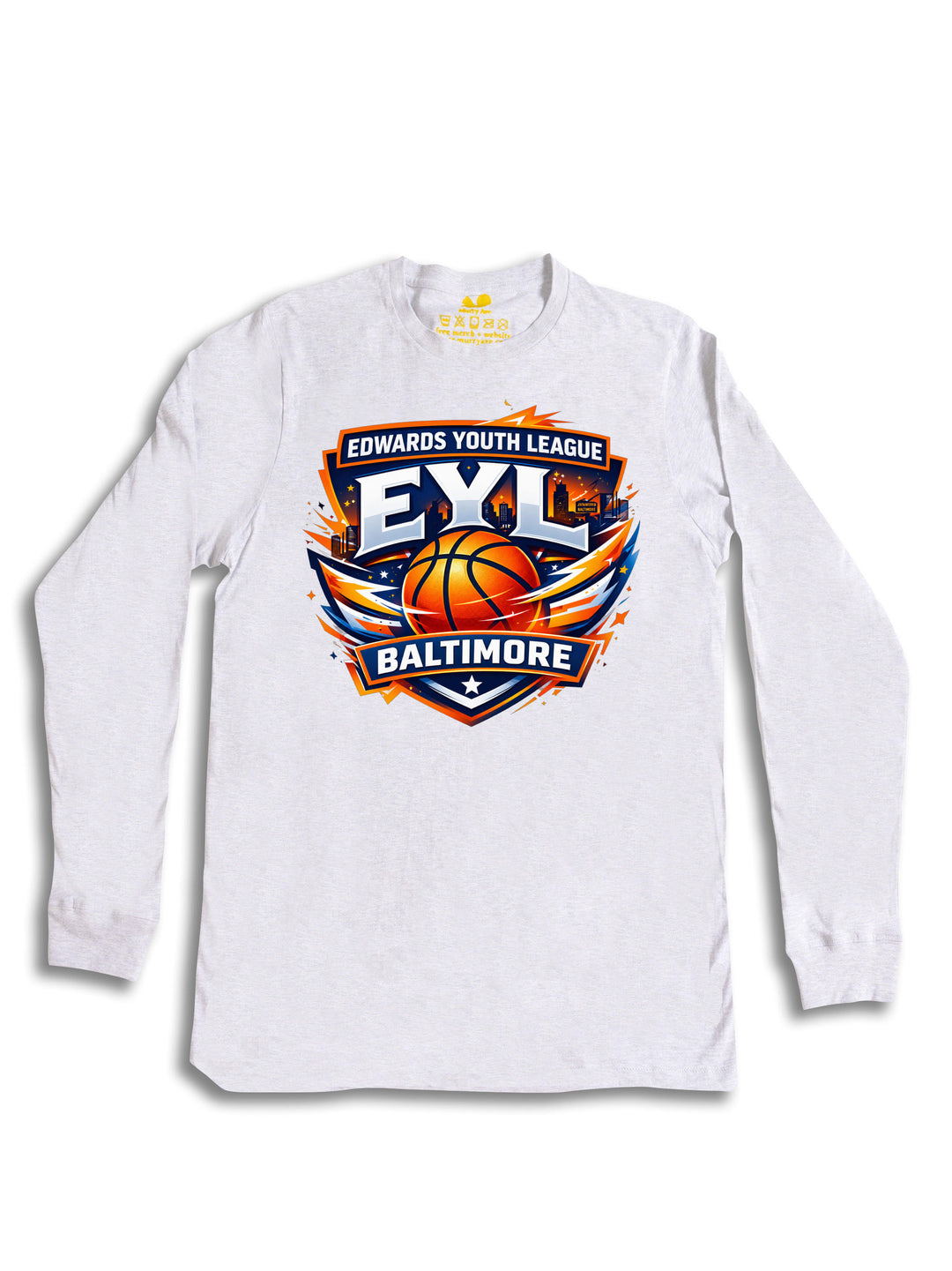Edwards Youth League Logo Long Sleeve