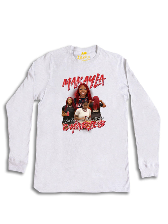 Makayla Charles Collage Long Sleeve